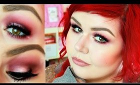 Smoked Out Cranberry Red Makeup Tutorial