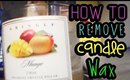 How To Remove Wax From A Candle EASILY