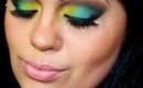 St. Patrick's Day Inspired Makeup Tutorial Fun Bright Makeup look