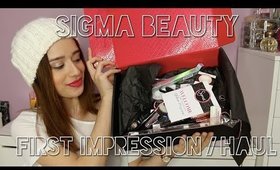 MASSIVE Sigma Beauty First Impression | Haul | Review