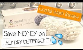 How to Save Money on Laundry Detergent - Crystal Wash Review