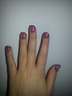 very cute and unusual nail design inspired by the cute polish tutorial x