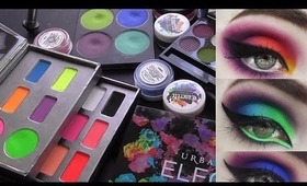 Neon and Bright Eyeshadows 101: Tips, Tricks, and Recommendations!