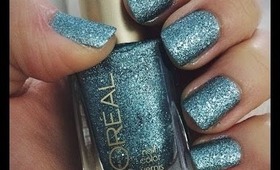 NEW L'oreal Colour Riche Gold Dust Nail Polish | Swatches & Review