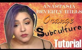 Orange Subculture Palette Tutorial Anastasia Beverly Hills Eye Makeup  (NoBlandMakeup)