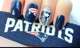 PATRIOTS NAILS: JULIE G