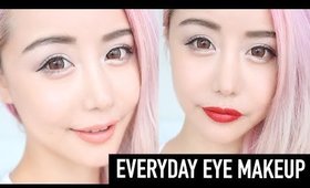 My Everyday Neutral Eye Makeup Tutorial | Pair With Any Lip Colour | Wengie