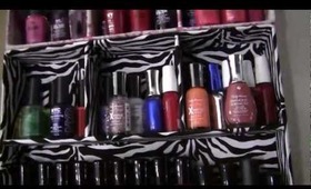 DIY: Inexpensive Nail Polish Rack and Storage