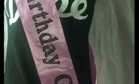 Birthday Sashes and Body Suits as Bday Outfit Combinations