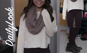 OOTD: A Cozy Sweater Type of Day