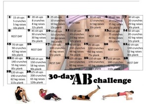 30 day ab challenge

