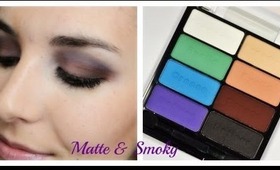 Speedtorial: Matte & Smoky with the Drinking A Glass of Shine Palette