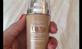 Demo + Review: L'oreal True Match Lumi Healthy Luminous Foundation