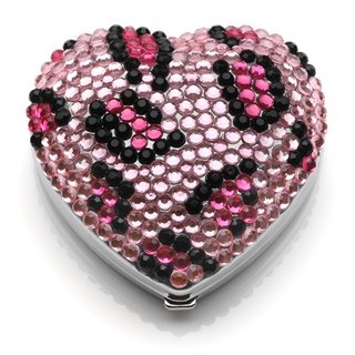 Sigma Makeup Heart Shaped Mirror - Wild Pink