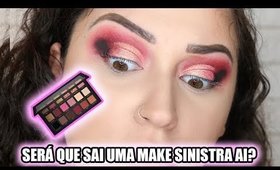 REAGINDO A FAMOSA PALETA DA HUDA BEAUTY - É TUDO ISSO MESMO?