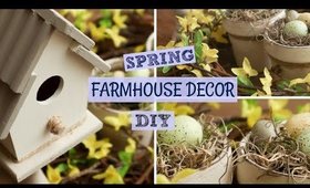 Spring Farmhouse Decor DIY
