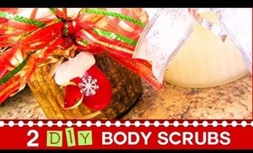 ♥ 2 DIY Body Scrubs! Christmas Gift Idea ♥