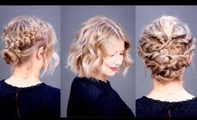 Three Holiday Elegant Short Hairstyles | Milabu