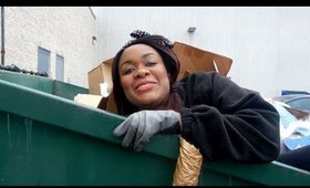 GETTING CAUGHT DUMPSTER DIVING AT SALLY'S BEAUTY SUPPLY