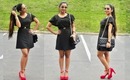 Outfit of the day with Persun Mall (styling a little black dress)...