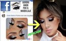 PETICION de FACEBOOK ahumado con PLATA  / SILVER SOFT CUT CREASE  makeup tutorial | auroramakeup