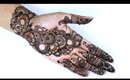 Best Indian Arabic Henna Mehndi Design For Hand
