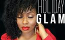 Holiday Glam (Red Lipstick for Chocolate Girls)