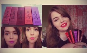 Makeup Revolution Lip Lava - Review & Swatches- Too Faced Melted Dupe ♡ | NiamhTbh
