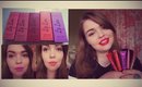 Makeup Revolution Lip Lava - Review & Swatches- Too Faced Melted Dupe ♡ | NiamhTbh