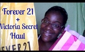 Forever 21 and Victoria Secret Haul!