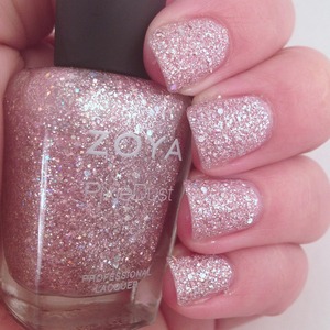 My favorite- light pink, holographic Magical Pixie Dust goodness. :)