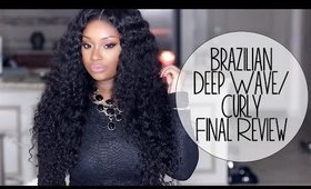 Final Review | Hair Envyous Boutique Brazilian Wavy Curly Hair Extensions!