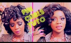 Prom Hair Pin Up Curls