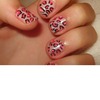 easy lepord nail art