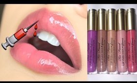 NEW Too Faced LIP INJECTION GLOSSY | Review & Swatches