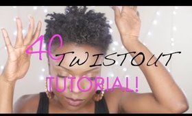 4C Defined Twist Out Tutorial | Tapered TWA