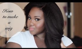 How to make a full wig: My Kinky Hair