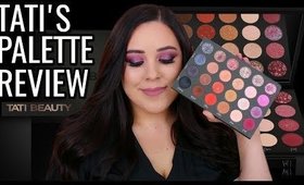 TATI BEAUTY EYESHADOW PALETTE REVIEW! WORTH THE HYPE?