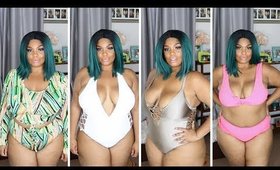 FASHION NOVA CURVE SWIMSUIT TRY ON HAUL AND REVIEW