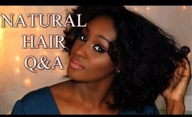 Natural Hair Q&A #1 | My Hair Won't GROW???