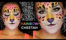 Rainbow Cheetah Makeup Tutorial (Lisa Frank Inspired) | Bailey B.