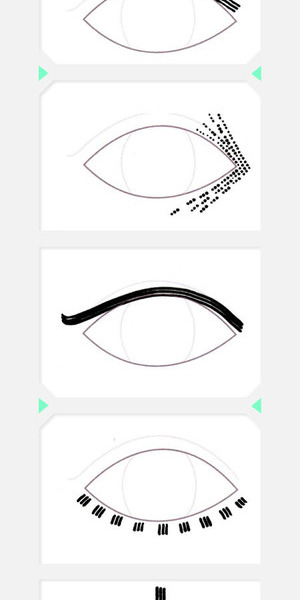 Fun ways to use trident eye liners! http://www.beautylish.com/a/vcqua/trident-eye-liner