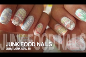 Hey guys check out this my junk food Nail Tutorial !!! This is so much fun to do at a sleep over !!! 👯💗👯💗👯💗💅