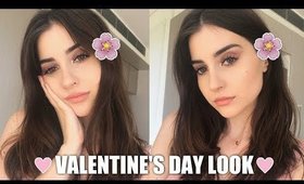 Soft + Sexy Valentine's Day Makeup Tutorial 2018