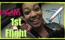 Babys First Flight!- LifeWithJess- March 10, 2015