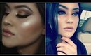 Kylie Cosmetics Literally lip gloss + Gold Mustard Makeup look 2016