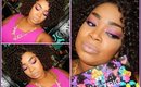 Inspired Look| Pink & Purple Feat. Urban Decay Electric Palette