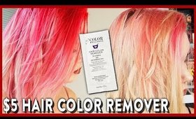 Removing Semi-Permanent Hair Dye (Ion Color Remover)