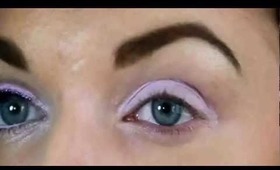 Purple Glitter Make-up Tutorial