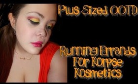 Plus Size OOTD: Running Errands For Korpse Kosmetics